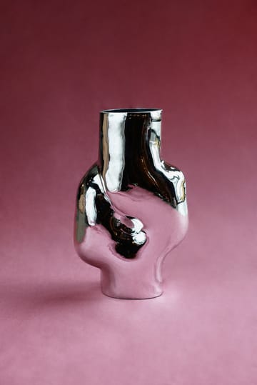 Gleam Vase high - Chrome - HKliving