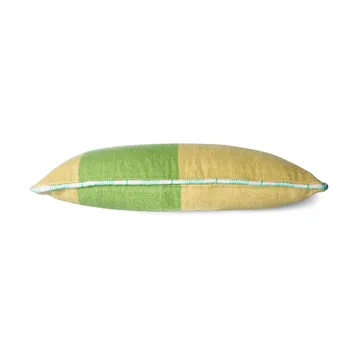 Handgewebtes Kissen 38x74 cm Wolle - Grün - HKliving