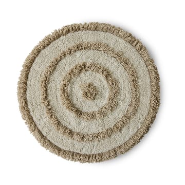 HK Living Badezimmer Teppich Ø80 cm - Cream - HKliving