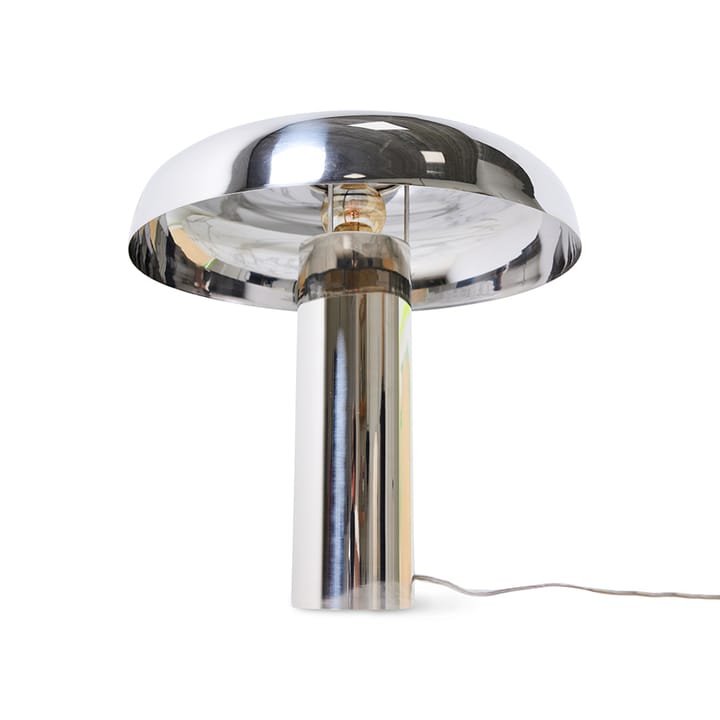 HK Living mushroom Tischleuchte - Chrome - HKliving