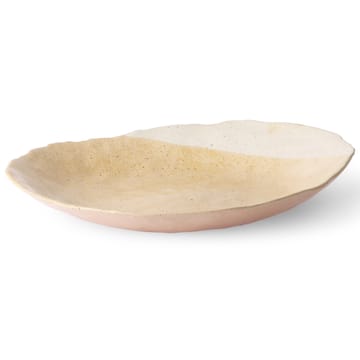 HKliving Dekorationsteller 34,5 x 38cm - Cream-white - HKliving