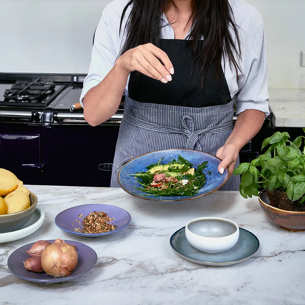 Home Chef Schale Ø11cm, White-green HKliving