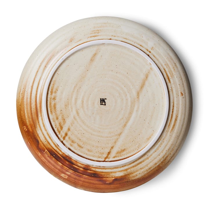 Home Chef tiefer Teller large Ø21,5cm - Rustic cream-brown - HKliving