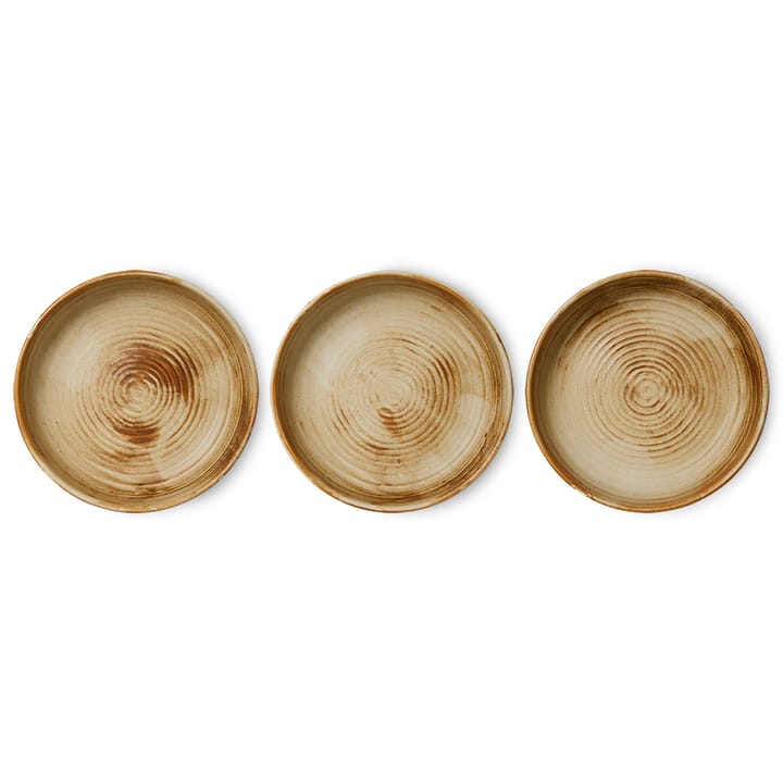 Home Chef tiefer Teller large Ø21,5cm - Rustic cream-brown - HKliving