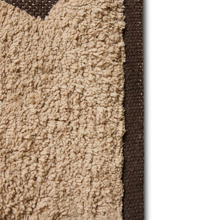 Interplay Badezimmer Teppich 70x120 cm - Brown - HKliving