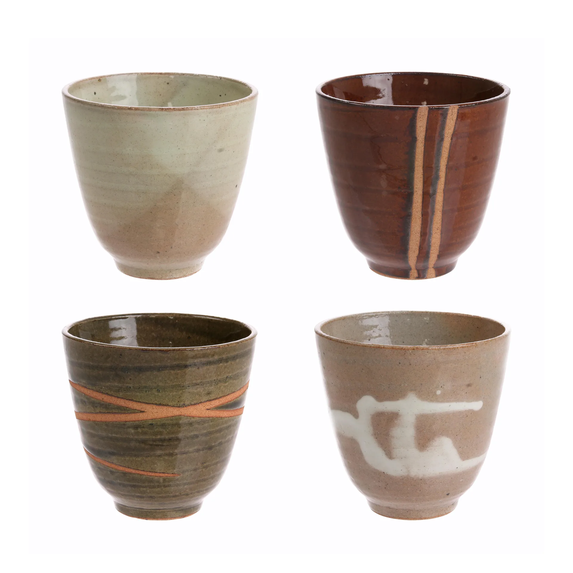 Kyoto yunomi Becher 4- pack, 4-Pack HKliving