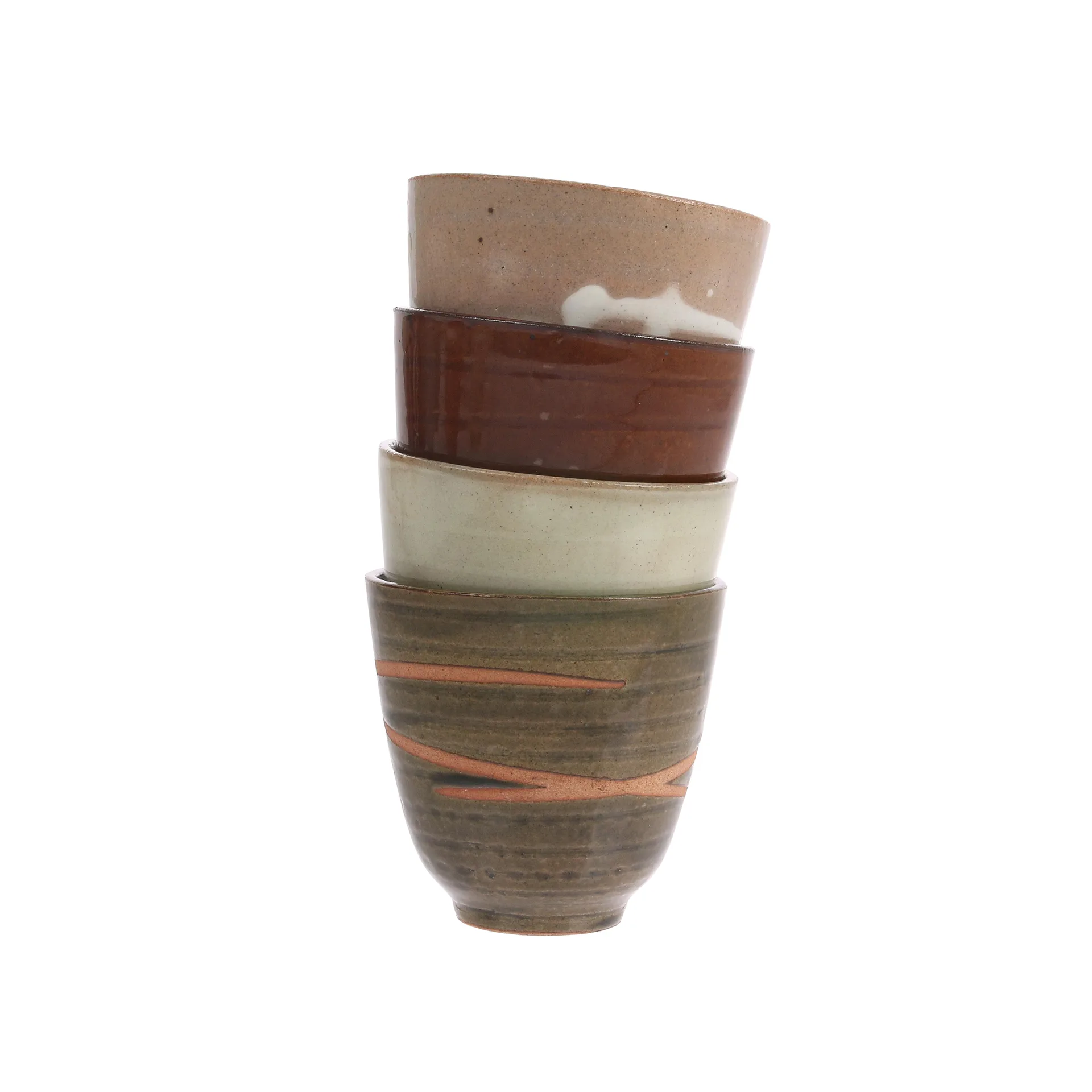 Kyoto yunomi Becher 4- pack, 4-Pack HKliving