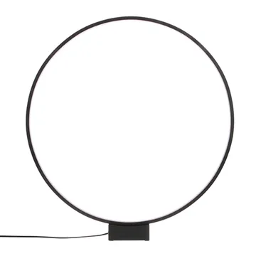 Luminous circle Tischleuchte 60cm - Schwarz - HKliving