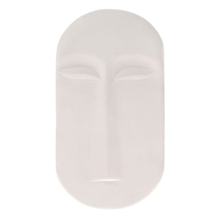 Mask Wanddekoration groß - Weiß - HKliving