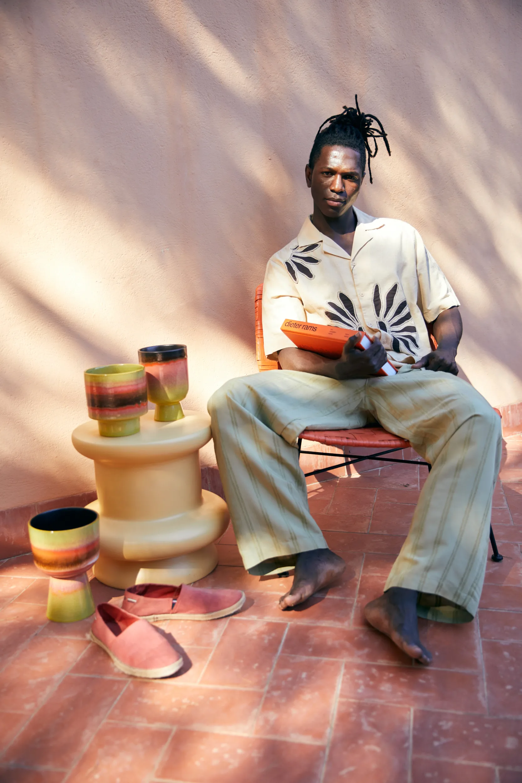 Retro Blumentopf Ø13 cm, Fig HKliving