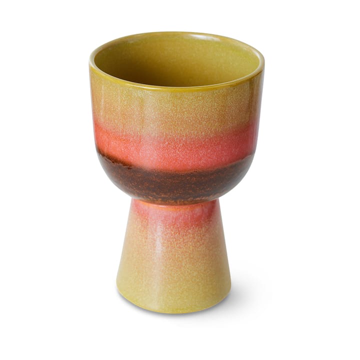 Retro Blumentopf Ø16,5 cm, Lime green HKliving
