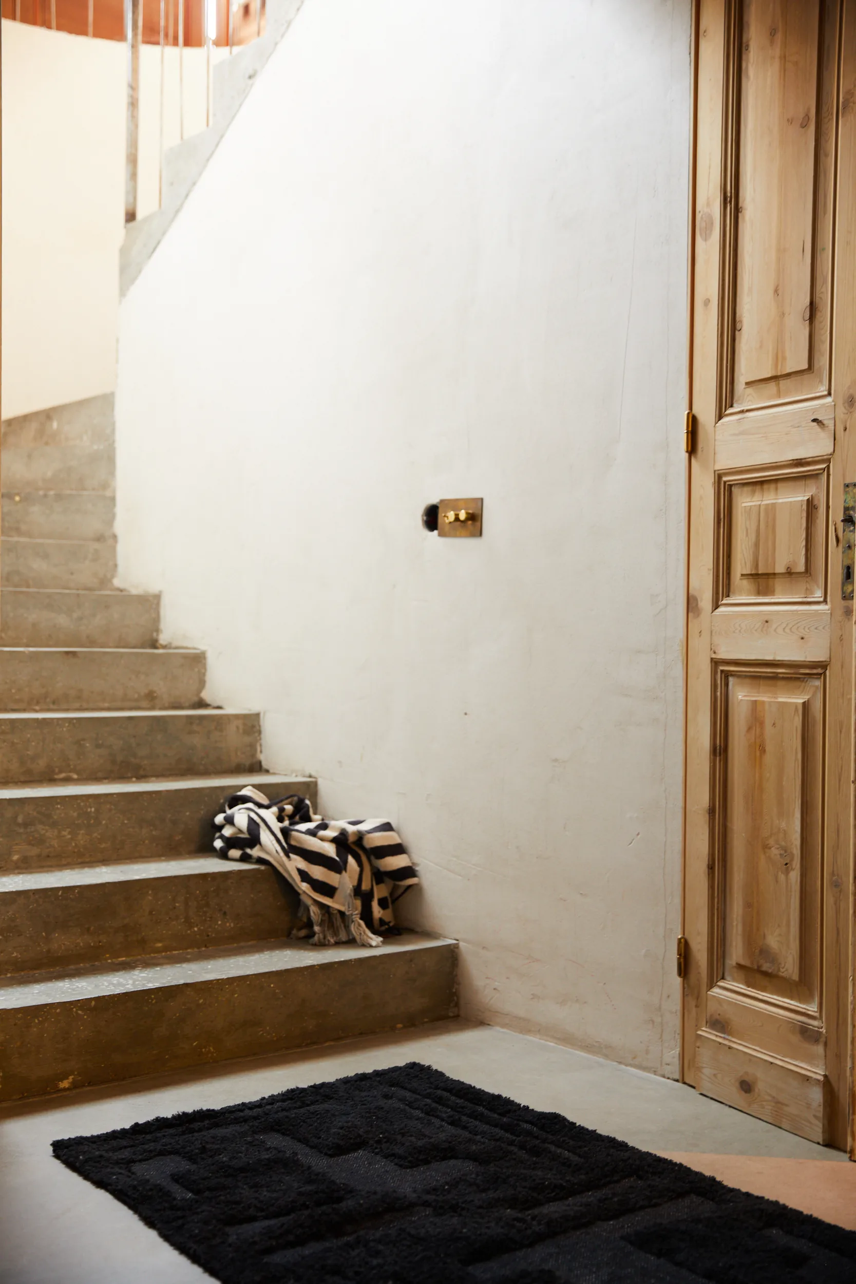 Simplicity Badezimmer Teppich 70x120 cm, Black HKliving