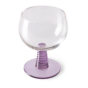 Swirl Weinglas niedrig - Purple - HKliving