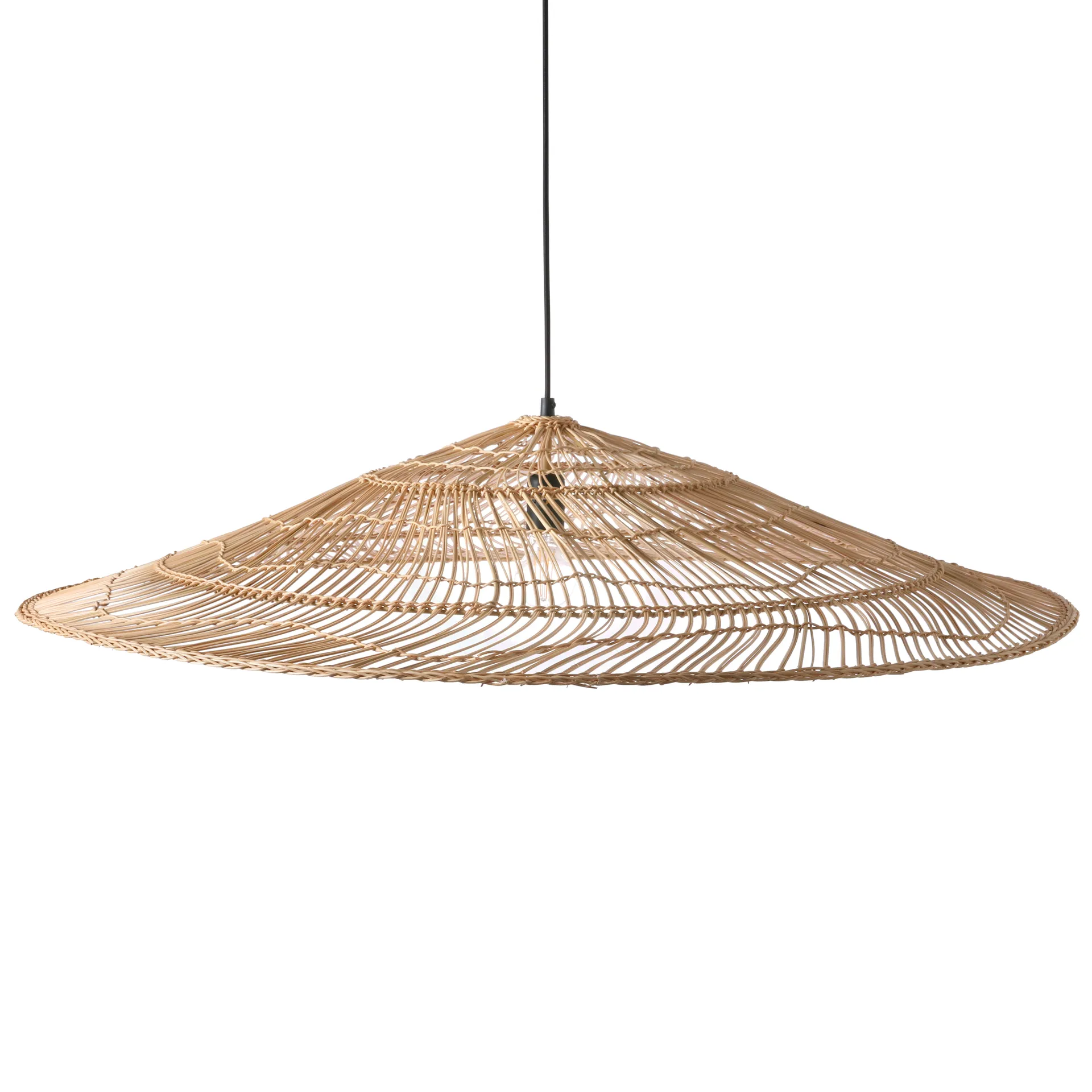 Wicker Triangle Pendelleuchte Ø102,5cm, Natural HKliving
