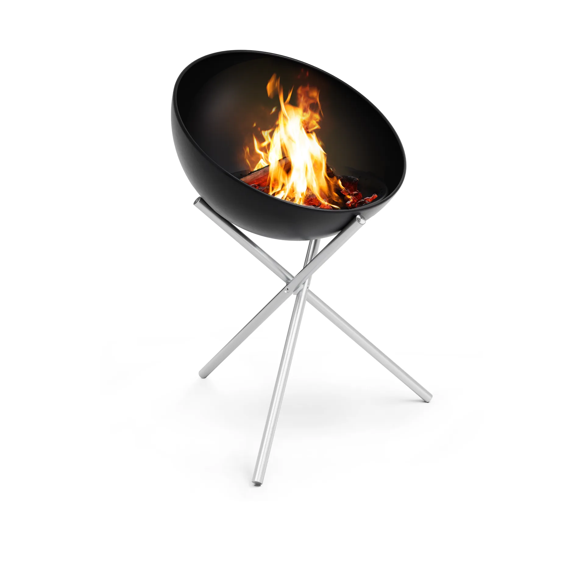 BOWL 57 Dreibeinstativ, Silber Höfats