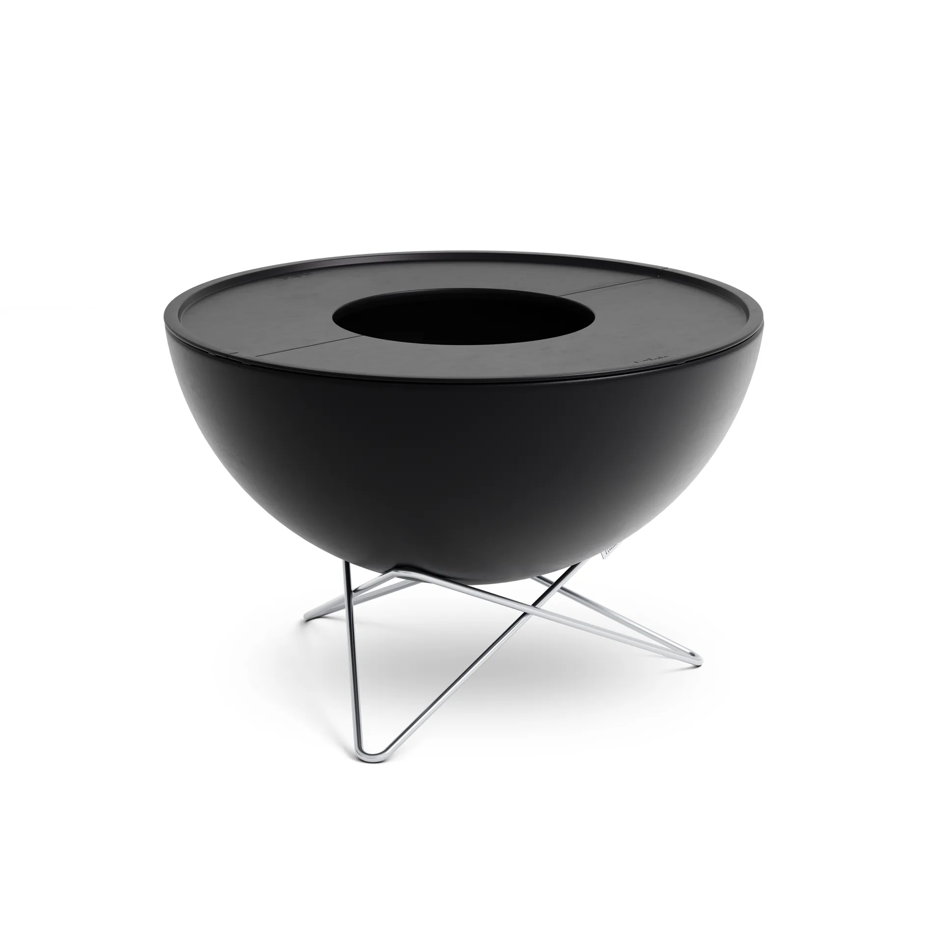 BOWL 57 Plancha Grillplatte, Schwarz Höfats