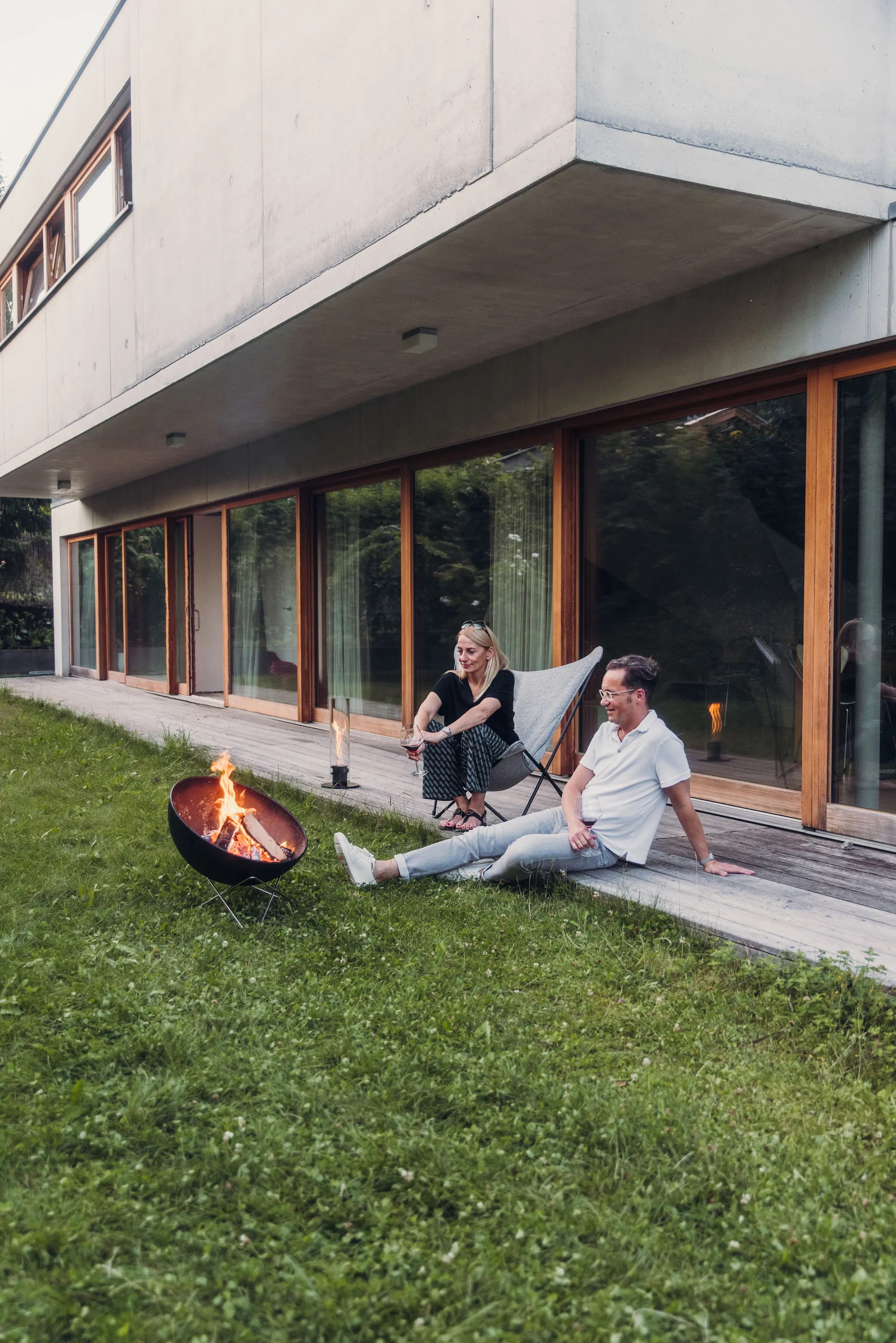 BOWL 57 Sternenständer, Silber Höfats