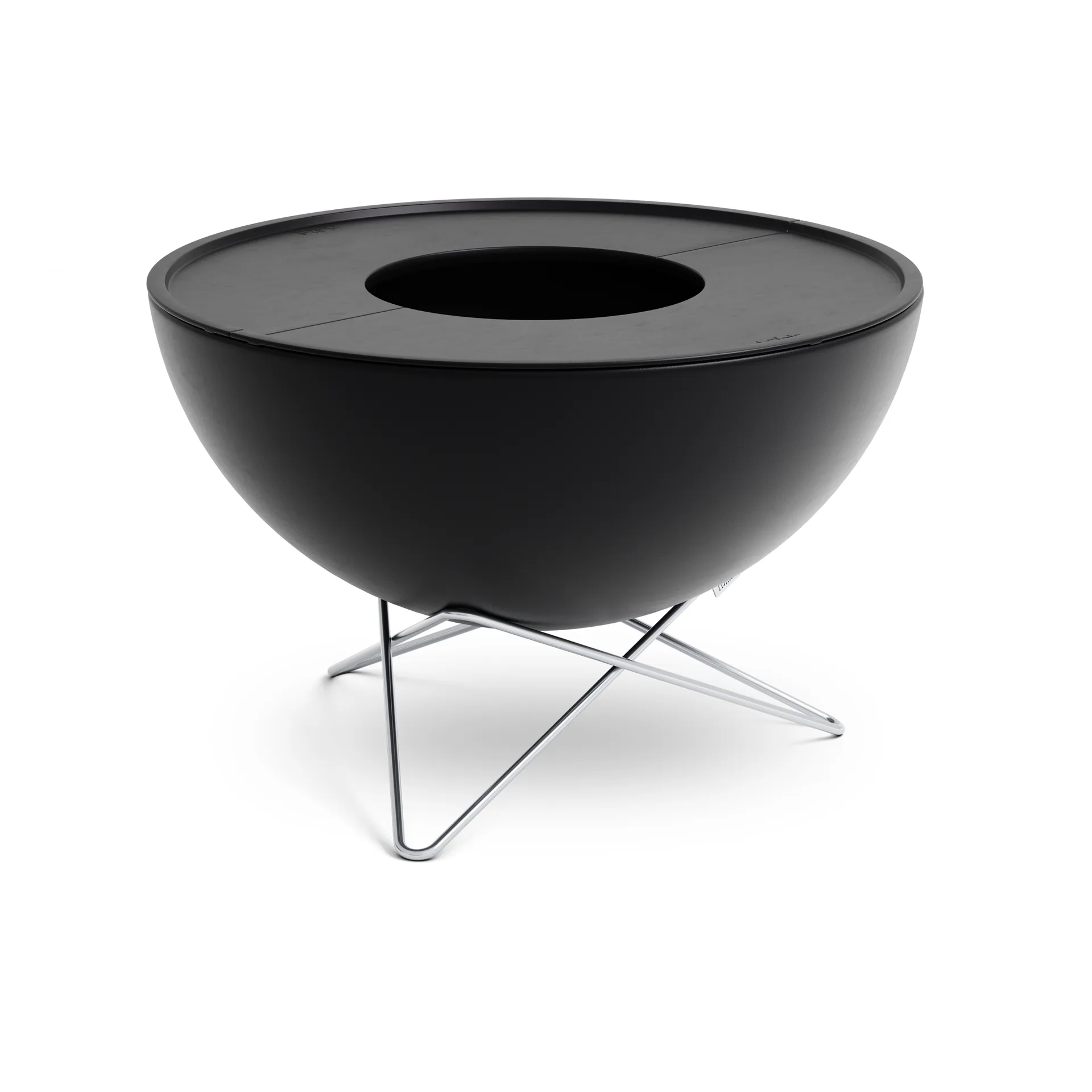 BOWL 70 Plancha-Grillplatte, Schwarz Höfats