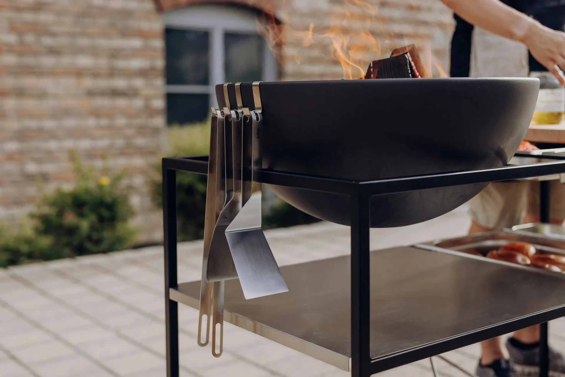 BOWL Garderobenhaken, Silver, 2-teilig Höfats