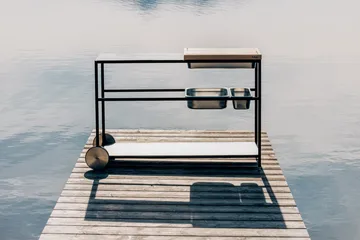 FIRE KITCHEN Außenküche - Schwarz - Höfats