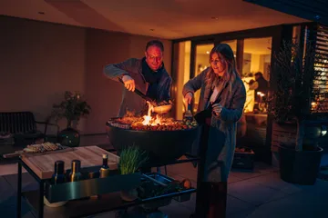 FIRE KITCHEN Außenküche - Schwarz - Höfats