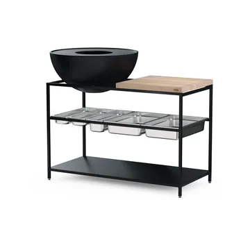 FIRE KITCHEN Aufbewahrungsboxen - Edelstahl, 5-teilig - Höfats