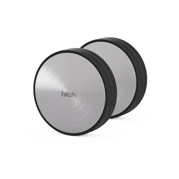 FIRE KITCHEN Rollen für die Außenküche - Schwarz, 2-teilig - Höfats