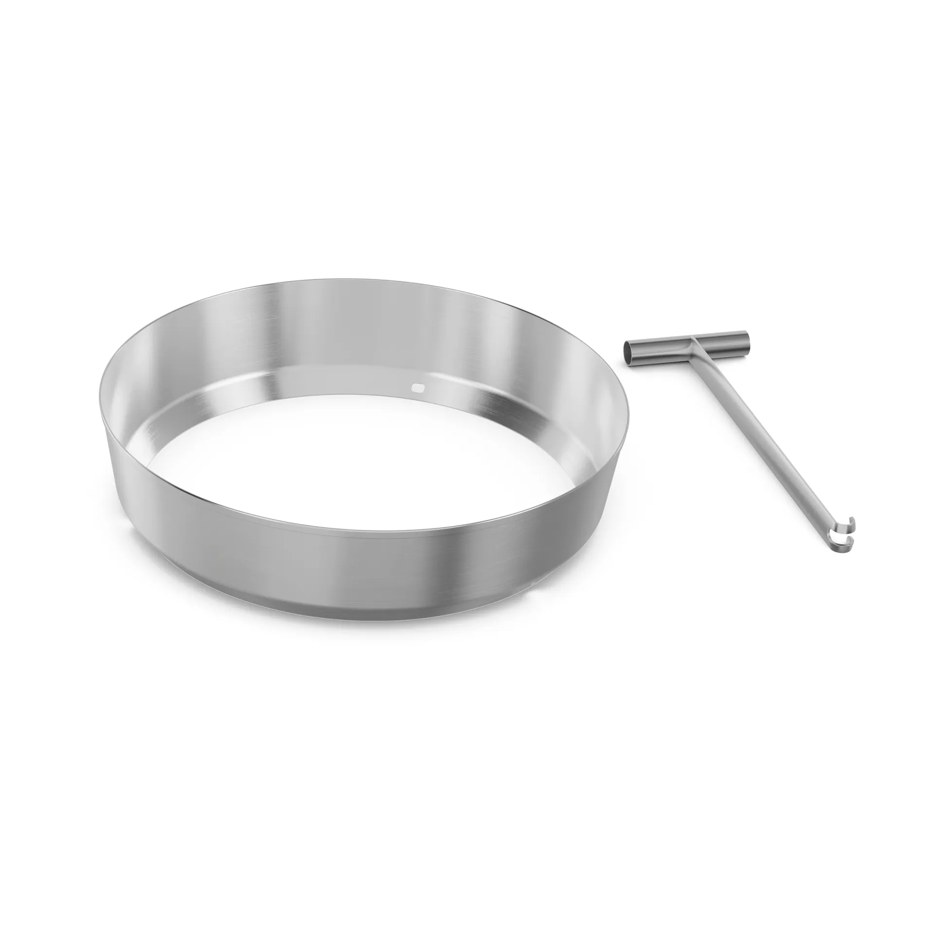 MOON 45 Aschenbecher-Erweiterung, Silber Höfats