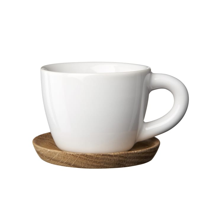Höganäs Espressotasse - weiß glänzend - Höganäs Keramik