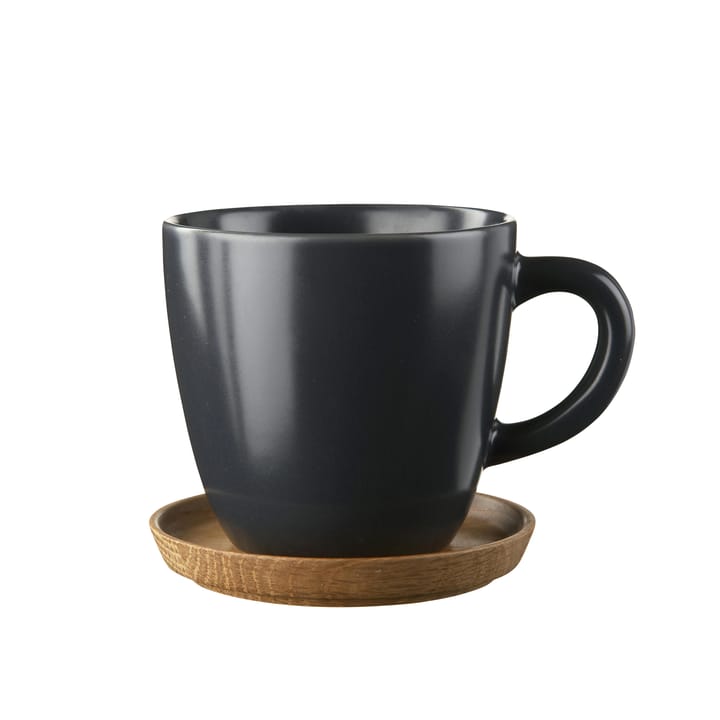 Höganäs Kaffeetasse - Grafitgrau matt - Höganäs Keramik