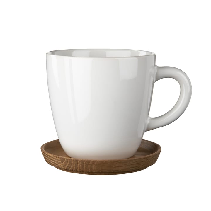 Höganäs Kaffeetasse, Weiß glänzend Höganäs Keramik