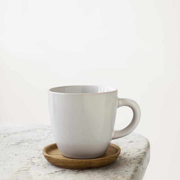 Höganäs Kaffeetasse, Weiß glänzend Höganäs Keramik