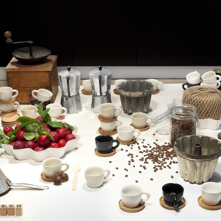 Höganäs Kaffeetasse, Weiß glänzend Höganäs Keramik