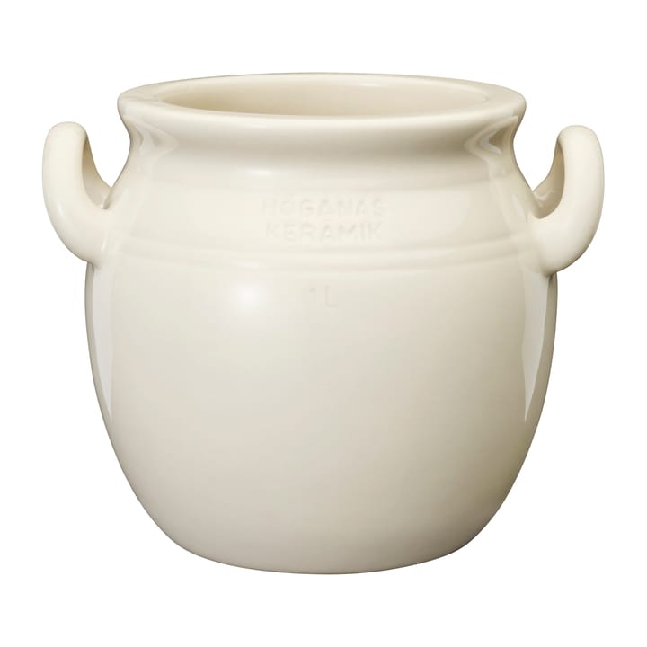 Höganäs Keramik Becher 1 l, Sand Höganäs Keramik
