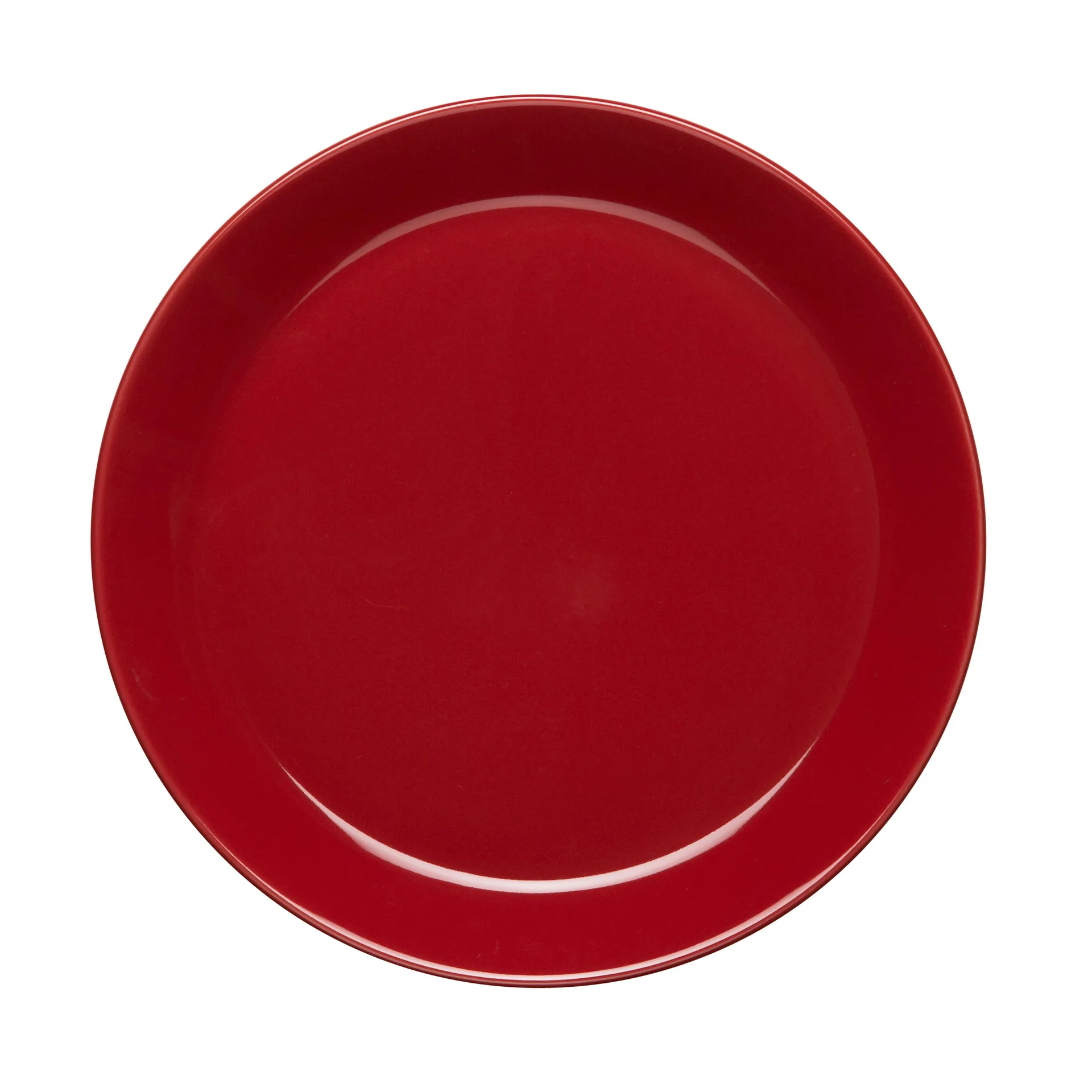 Höganäs kleiner Teller 20cm, Apfelrot glänzend Höganäs Keramik