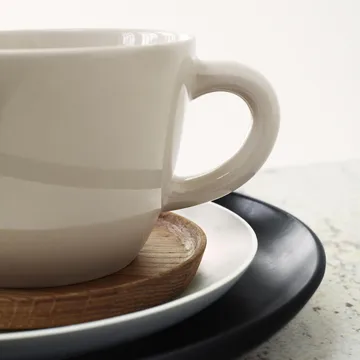 Höganäs kleiner Teller 20cm - Weiß glänzend - Höganäs Keramik