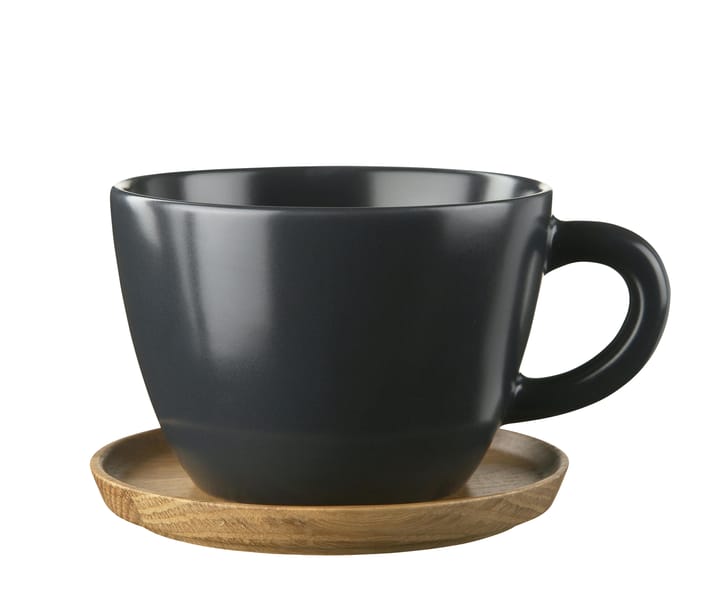 Höganäs Teetasse - Grafitgrau matt - Höganäs Keramik
