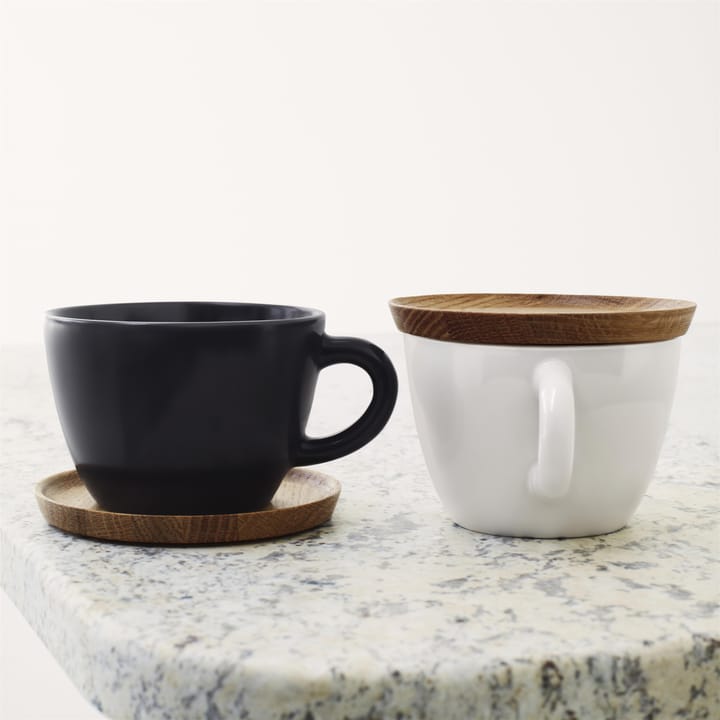 Höganäs Teetasse - Grafitgrau matt - Höganäs Keramik