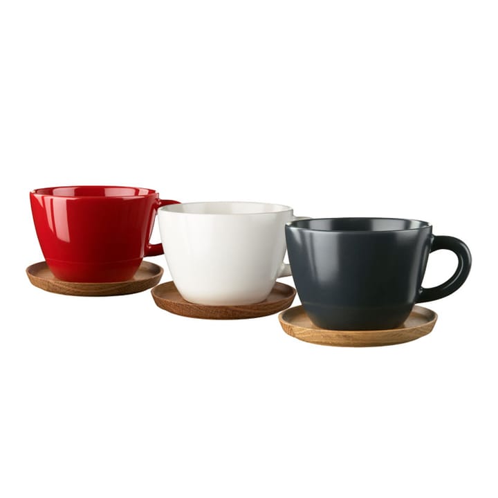 Höganäs Teetasse - Grafitgrau matt - Höganäs Keramik