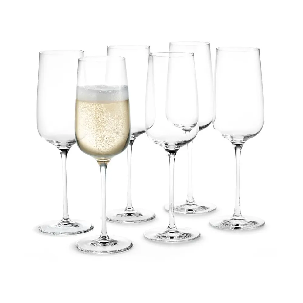Bouquet Champagnerglas 6er Pack 29cl,  Holmegaard