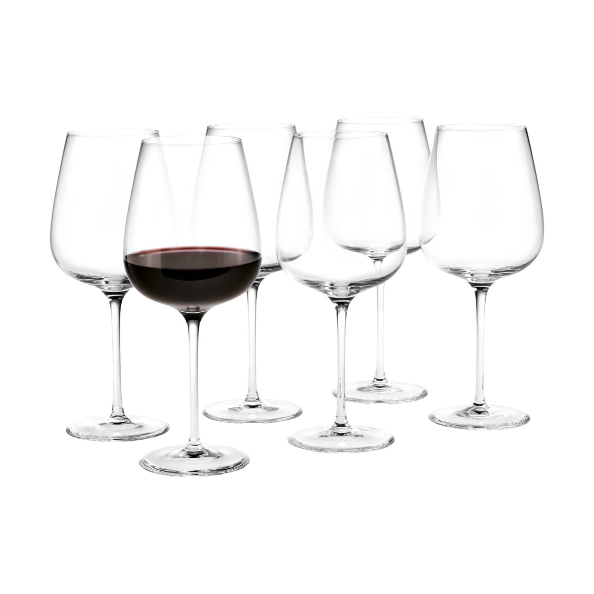 Holmegaard Bouquet Rotweingläser 6er-Pack 62 cl
