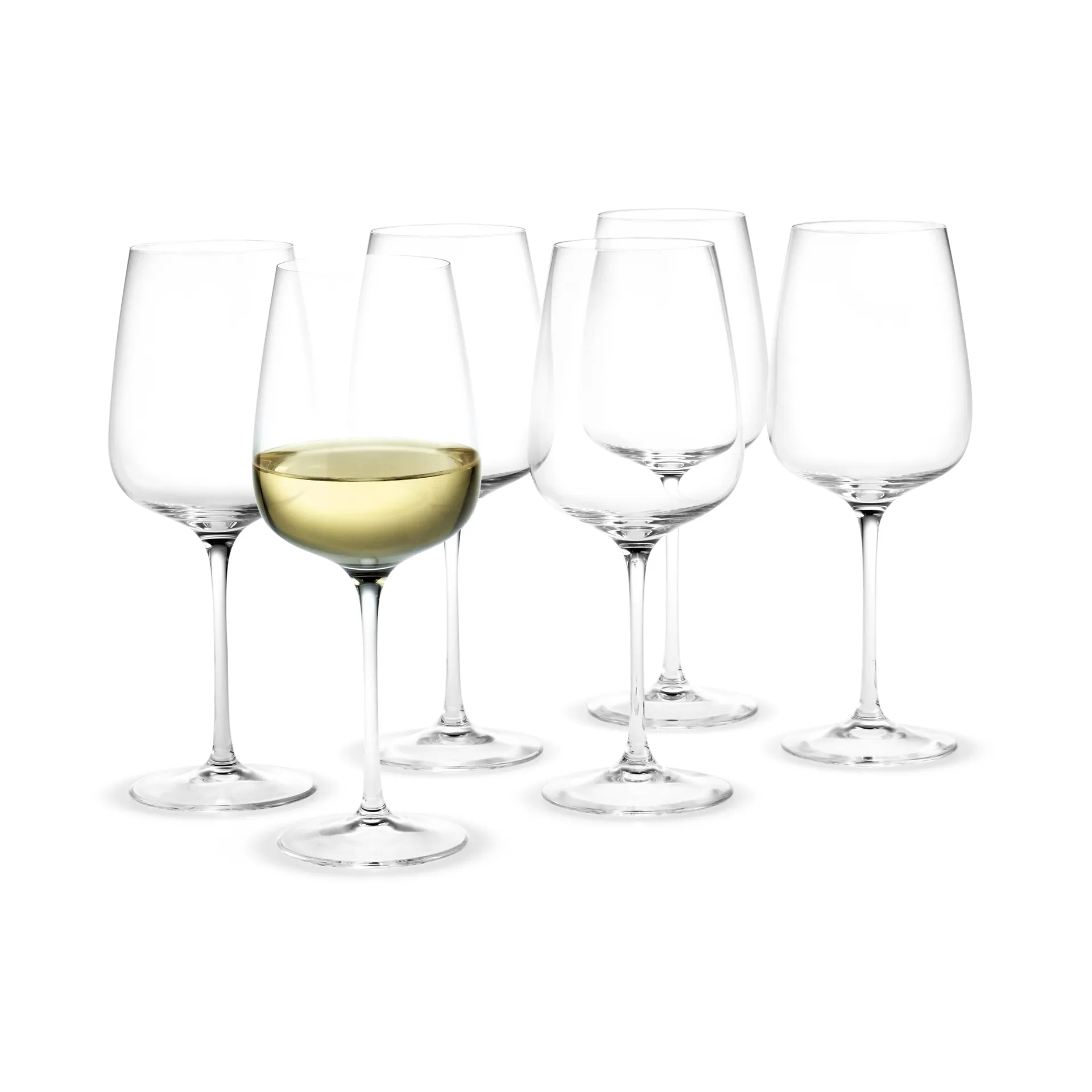 Bouquet Weißweinglas 6er Pack 41cl,  Holmegaard