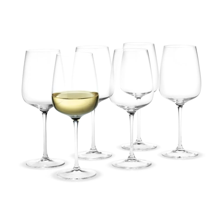 Bouquet Weißweinglas 6er Pack - 41cl - Holmegaard
