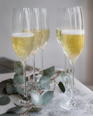 Cabernet Champagnerglas 29 cl 6er-Pack - Transparent - Holmegaard