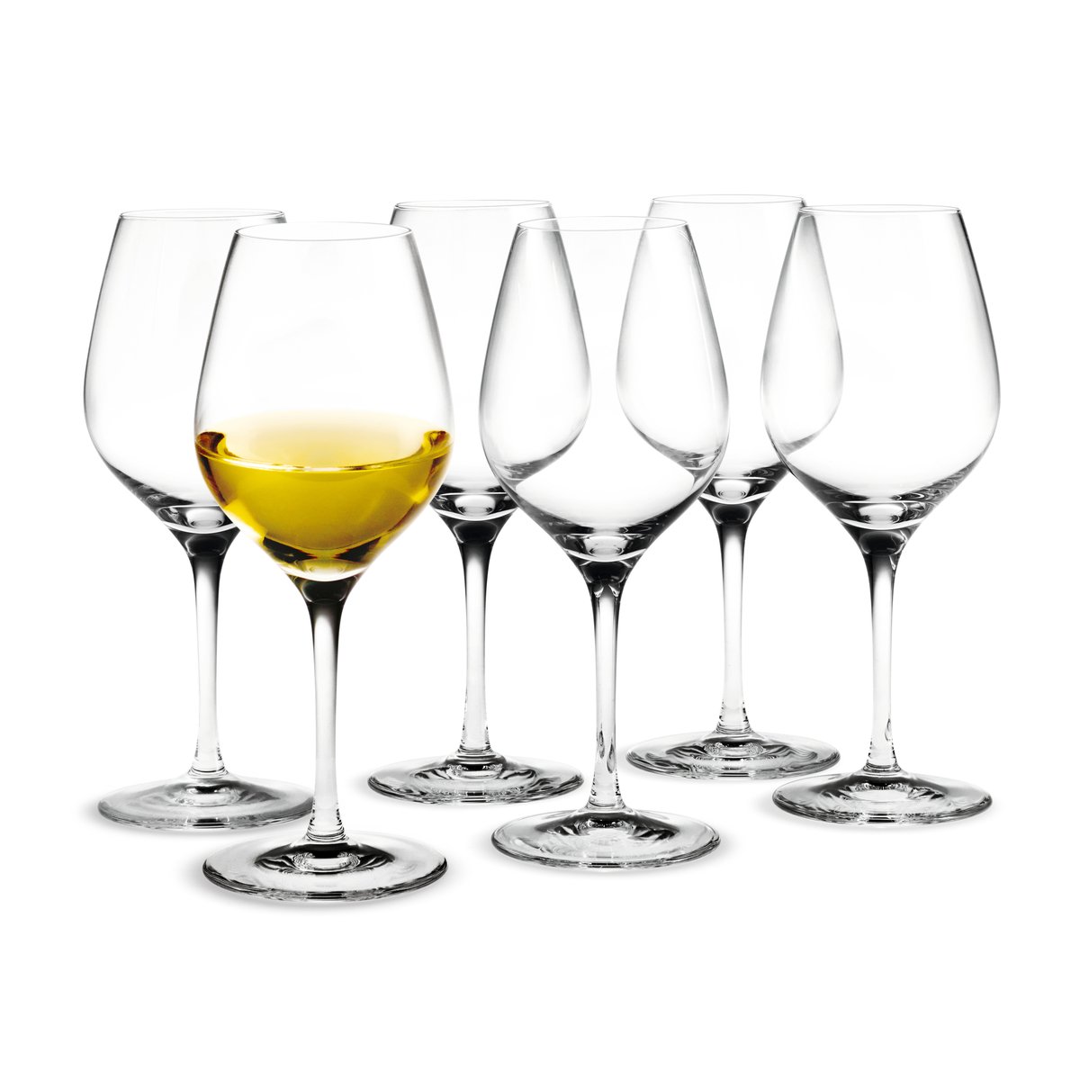 Holmegaard Cabernet Dessertweinglas 28 cl 6er-Pack Transparent