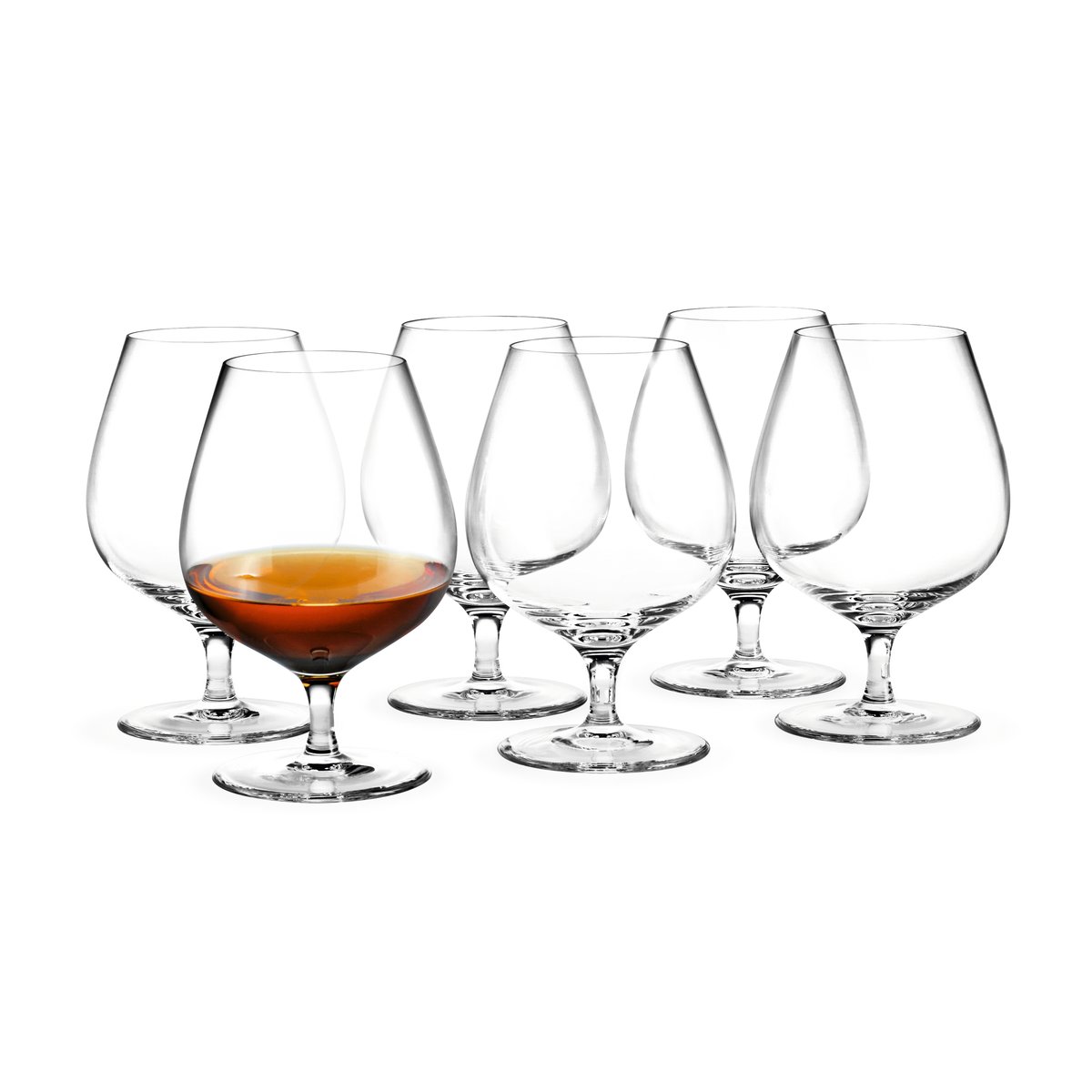 Holmegaard Cabernet Konjakschwenker 63 cl 6er-Pack Transparent