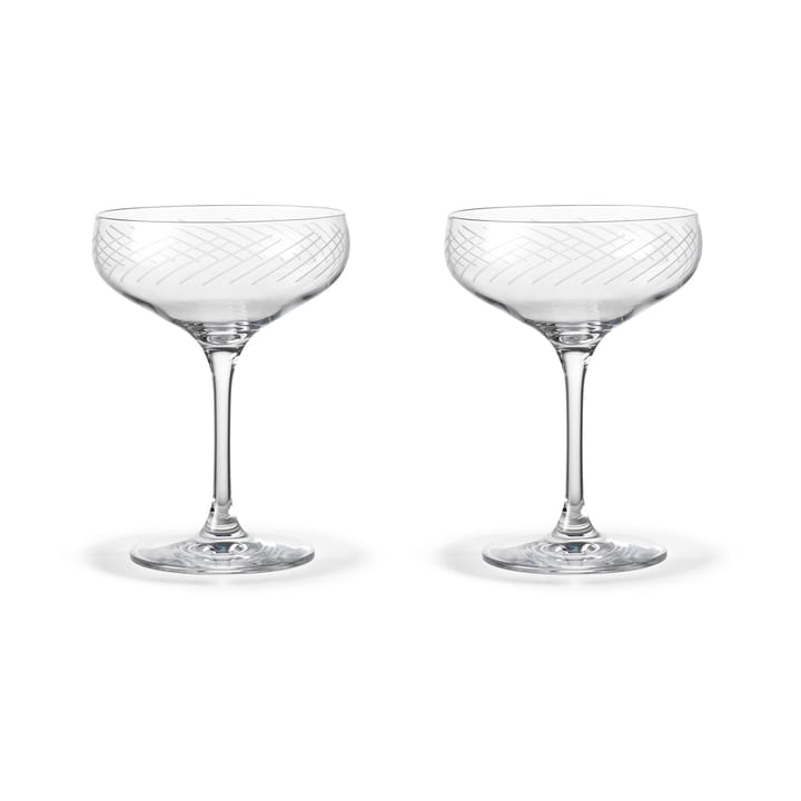 Cabernet Lines Cocktailglas 29cl 2er Pack - Klar - Holmegaard