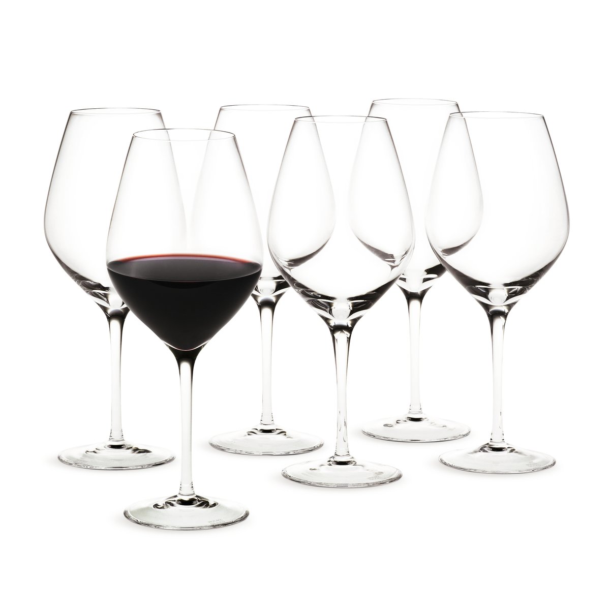 Holmegaard Cabernet Rotweinglas 52 cl 6er-Pack Transparent