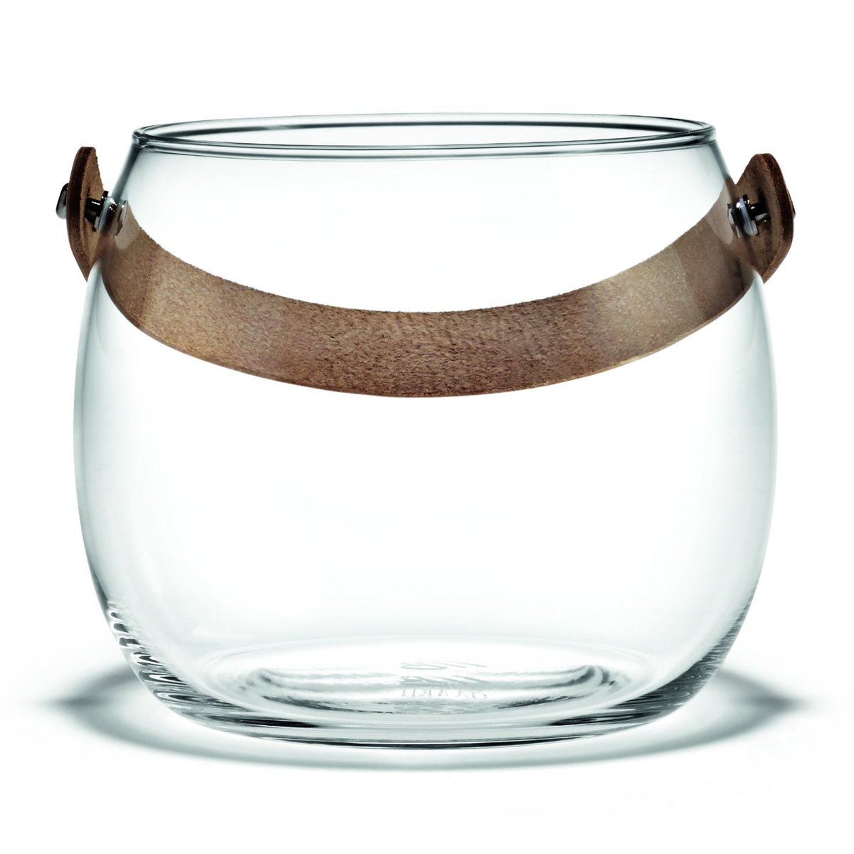 Holmegaard Design with light Blumentopf 12cm | Skandinavisches Design | Blumentöpfe | Transparent