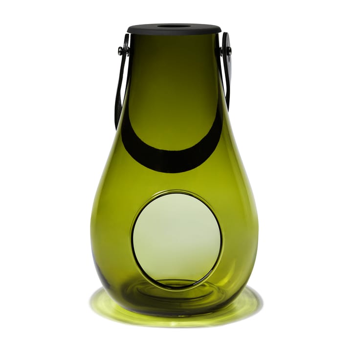 Design With Light Windlicht olivgrün - 25cm - Holmegaard